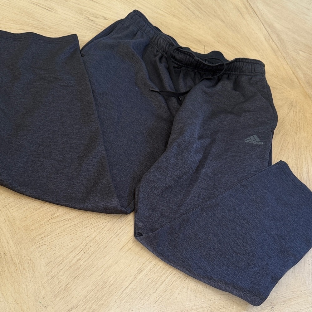 Adidas Men's Dark Gray Joggers